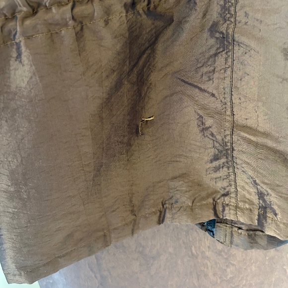 Vintage Greg Bell Bronze  Parachute Coat Lamb Fur Hood - Picture 8 of 8